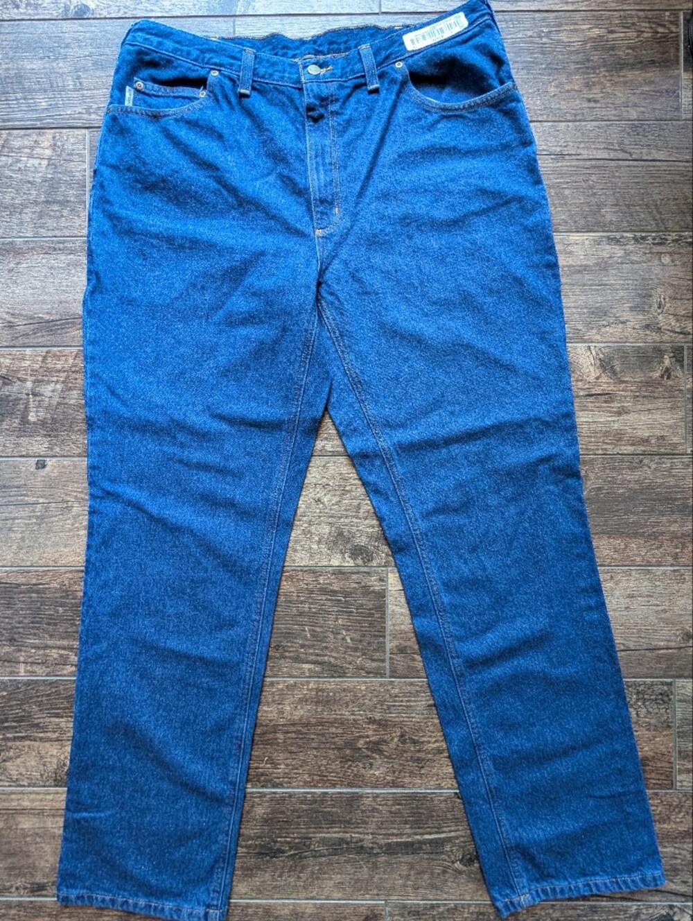 Carhartt Relaxed Fit Jeans Workwear Denim Mens 38x34 New